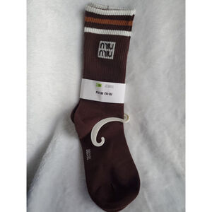 Miu Miu Socks brown socks